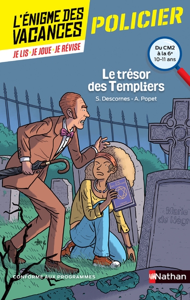 L'énigme des vacances du cm2 à la 6e - le trésor des templiers - Image principale