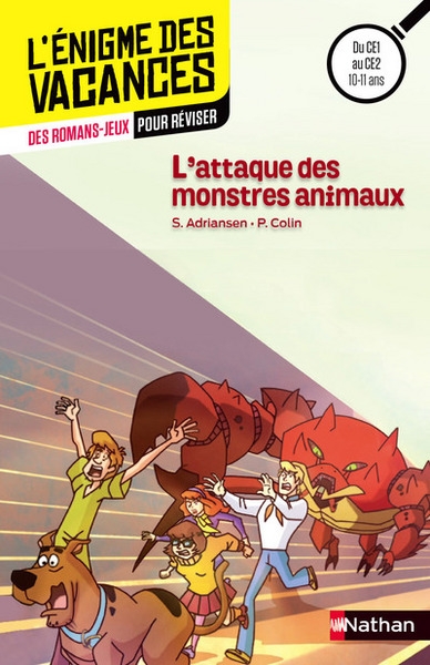 Enigme des vacances : scooby-doo - l'attaque des monstres animaux ce1/ce2 - Image principale