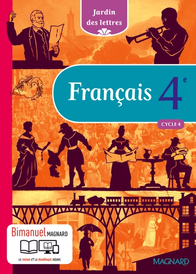 Jardin des lettres 4e (2016) - manuel élève - Image principale