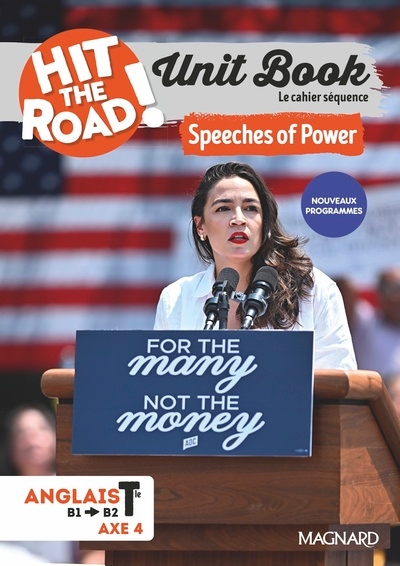 Unit book hit the road anglais tle (2026) speeches of power - cahier séquence (axe 4) - Image principale