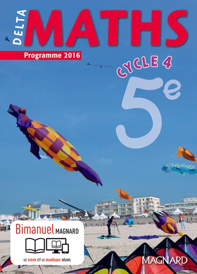 Delta maths 5e (2016) - manuel élève - Image principale