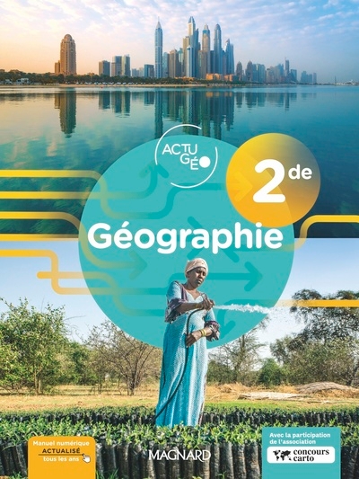Actugéo géographie 2de (2023) - manuel élève - Image principale