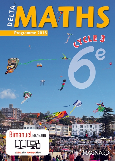 Delta maths 6e (2016) - manuel élève - Image principale