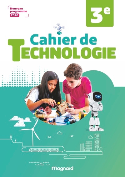 Technologie 3e (2026) - cahier d'activités - Image principale