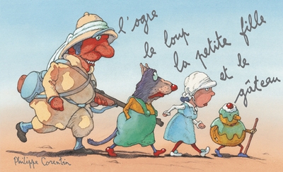 L'ogre le loup la petite fille et le gâteau - Image principale