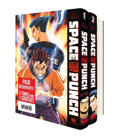 Space punch - pack découverte space punch t1-2-3 - Image principale