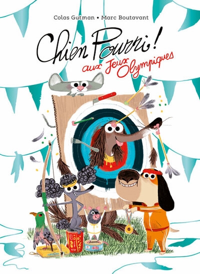 Chien pourri aux jeux olympiques (grand format) - Image principale