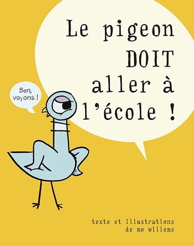 Le pigeon doit aller à l'école ! - Image principale