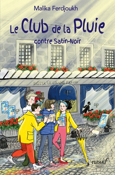 Le club de la pluie - contre satin-noir - Image principale