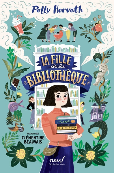 La fille de la bibliothèque - Image principale