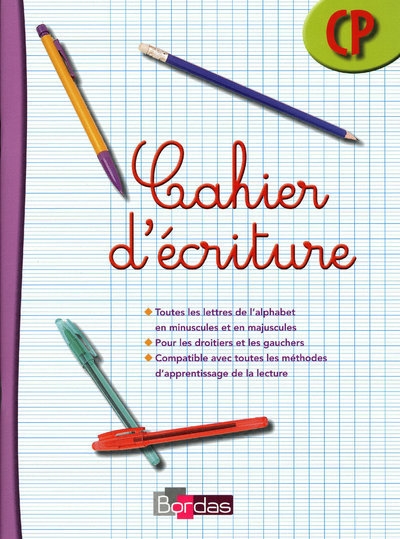 Cahier d'écriture cp 2009 - Image principale