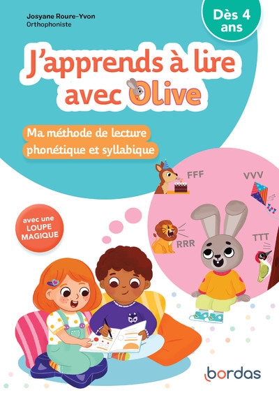 J'apprends à lire avec olive - ma méthode de lecture phonétique et syllabique - Image principale