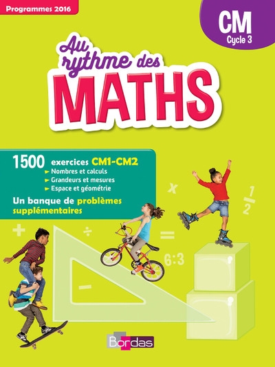 Au rythme des maths cm 2018 - manuel élève - Image principale