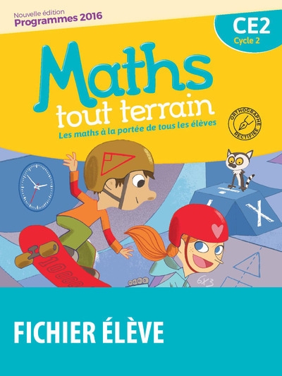 Maths tout terrain ce2 2016 fichier de l'élève - nouvelle édition - Image principale