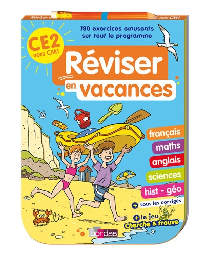 Reviser en vacances ce2 vers cm1 - Image principale