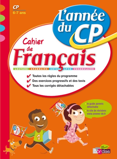 L'année du cp - cahier de français - Image principale