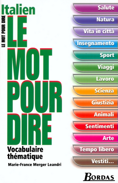 Le mot pour dire italien - Image principale