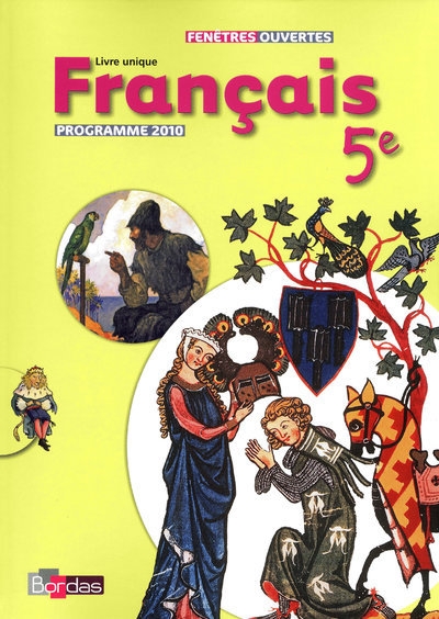 Fenêtres ouvertes français 5e 2010 manuel de l'élève grand format - Image principale