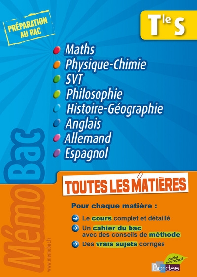 Toutes les matieres terminales s - Image principale