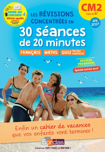 Prêt pour la rentrée ! cm2 vers la 6e les révisions concentrées en 30 séances de 20 minutes - Image principale