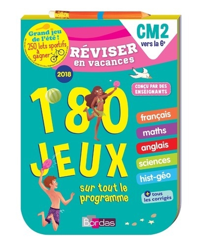 Réviser en vacances cm2 vers la 6e - 180 jeux sur tout le programme - Image principale