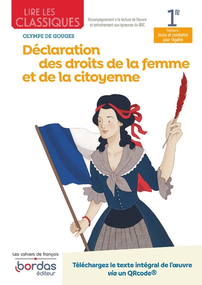Lire les classiques - français 1re - déclaration des droits de la femme et de la citoyenne - - Image principale