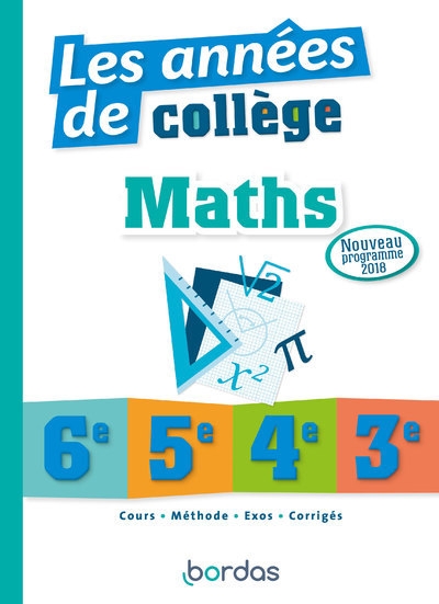 Les années de collège maths - Image principale