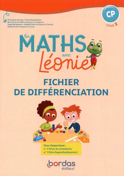 Les maths avec léonie cp 2019 fichier de différenciation photocopiable - Image principale