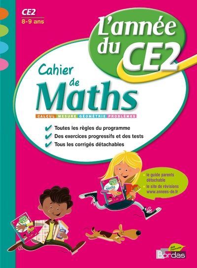 L'année du ce2 - cahier de maths - Image principale