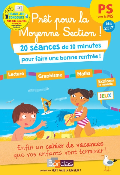 Prêt pour la moyenne section ! ps vers la ms 20 séances de 10 minutes pour réviser toute son année - Image principale