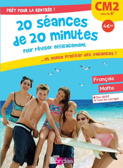 Prêt pour la rentrée ! cm2 vers la 6e 20 séances de 20 minutes pour réviser efficacement - Image principale