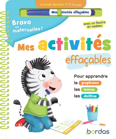 Bravo les maternelles - mes activités effaçables - grande section - Image principale