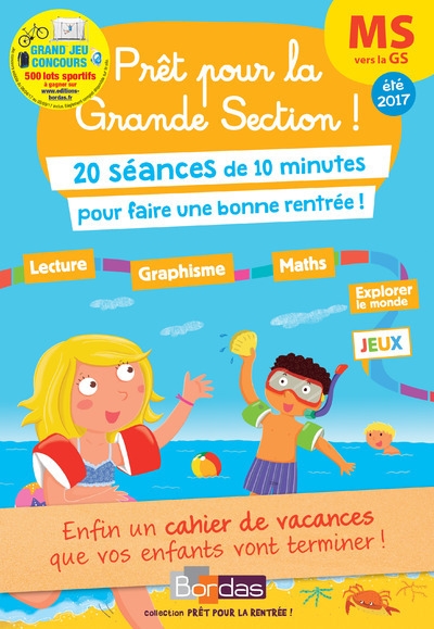 Prêt pour la grande section ! ms vers la gs 20 séances de 10 minutes pour réviser toute son année - Image principale