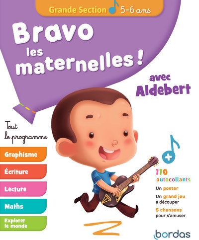 Bravo les maternelles ! tout le programme - grande section 5-6 ans avec aldebert - Image principale