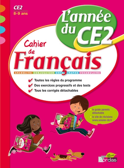 Cahier entrainement l'annee de francais ce2 - Image principale