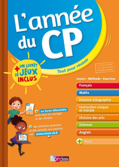 L'annee du cp + livret de jeux - Image principale
