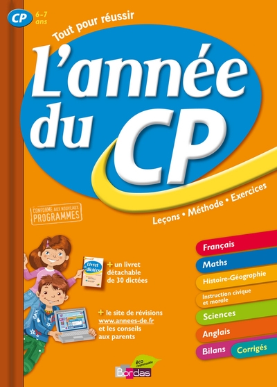L'annee du cp 6-7 ans - tout pour reussir - Image principale