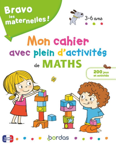 Bravo les maternelles - mon cahier avec plein d'activités de maths - Image principale