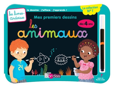 Les livres-ardoises - mes premiers dessins les animaux - Image principale