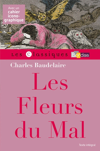 Les fleurs du mal - baudelaire - classiques bordas - Image principale