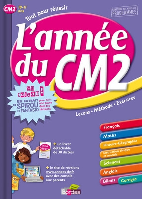 L'annee du cm2 + 1 extrait de bd - tout pour reussir - Image principale