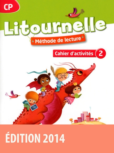 Litournelle méthode de lecture cp 2014 cahier d'activités n 2 - Image principale