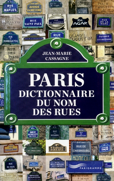 Paris - dictionnaire du nom des rues - Image principale