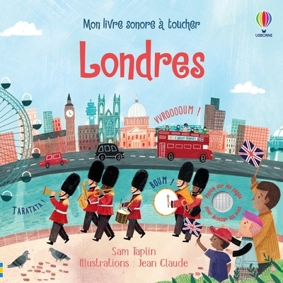 Londres - mon livre sonore à toucher - dès 1 an - Image principale