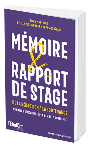 Mémoire & rapport de stage - de la rédaction à la soutenance - Image principale