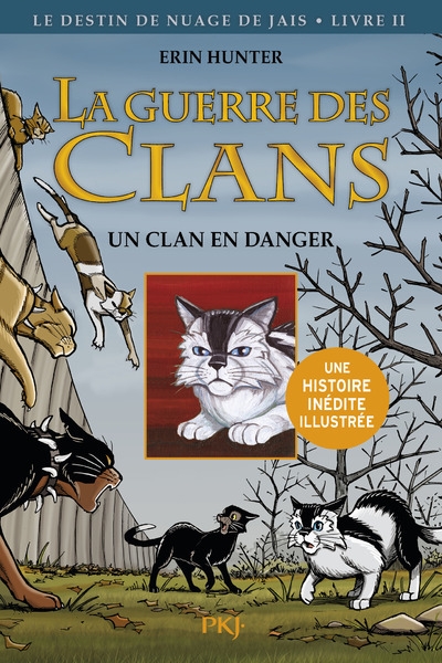 La guerre des clans - bd : le destin de nuage de jais - tome 2 un clan en danger - Image principale