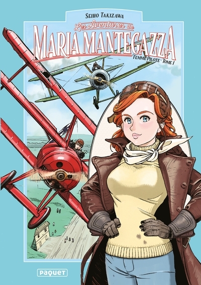 Maria mantegazza, femme pilote - tome 1 - Image principale