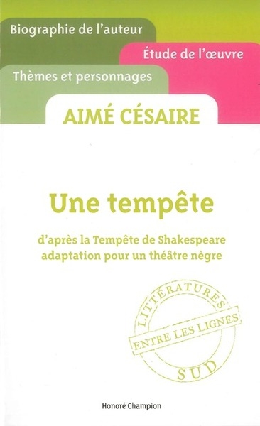 Une tempête, d'après la tempête de shakespeare ada - Image principale