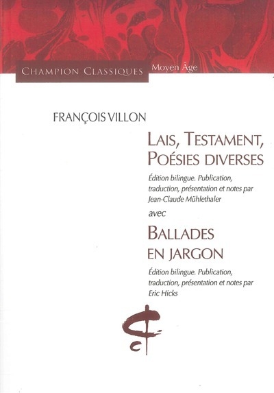 Lais, testament, poésies diverses ballades... - Image principale