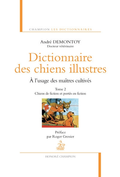 Dictionnaire des chiens illustres - tome 2 - Image principale